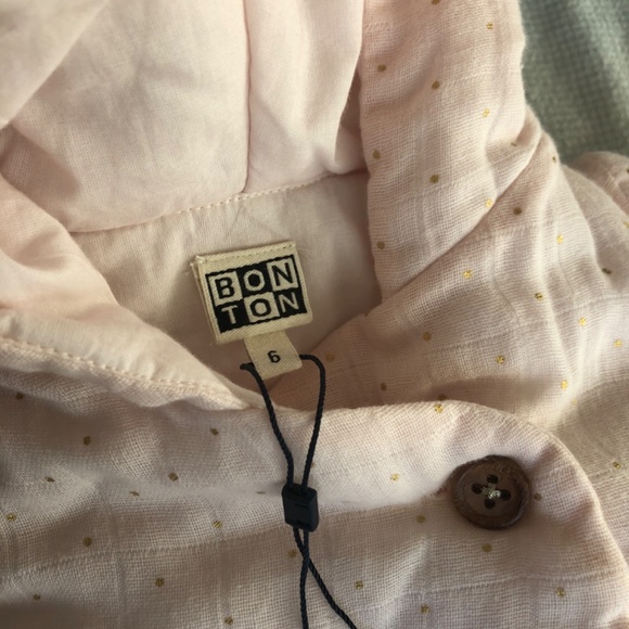 NEW! Bonton by Bonpoint pink baby jacket - Picture 6 of 7